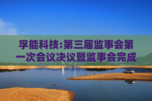 孚能科技:第三届监事会第一次会议决议暨监事会完成换届选举及选举监事会主席的公告