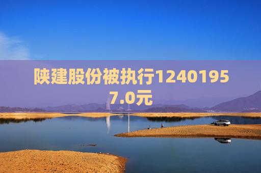 陕建股份被执行12401957.0元