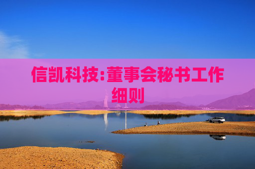 信凯科技:董事会秘书工作细则