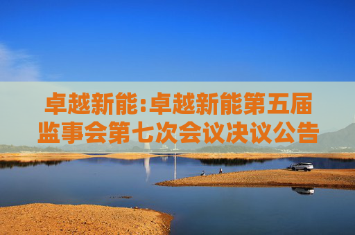 卓越新能:卓越新能第五届监事会第七次会议决议公告