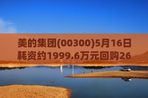 美的集团(00300)5月16日耗资约1999.6万元回购26.21万股A股