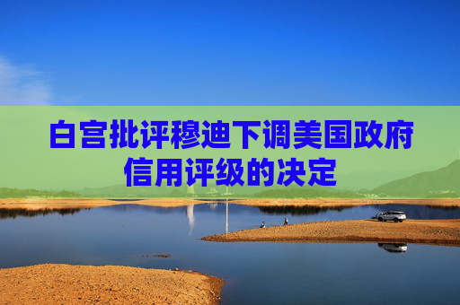 白宫批评穆迪下调美国政府信用评级的决定  第1张