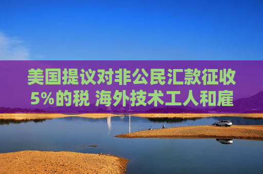 美国提议对非公民汇款征收5%的税 海外技术工人和雇主承压