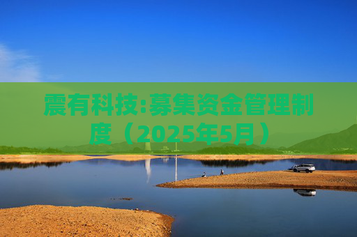 震有科技:募集资金管理制度（2025年5月）