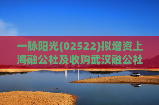 一脉阳光(02522)拟增资上海融公社及收购武汉融公社51%股权