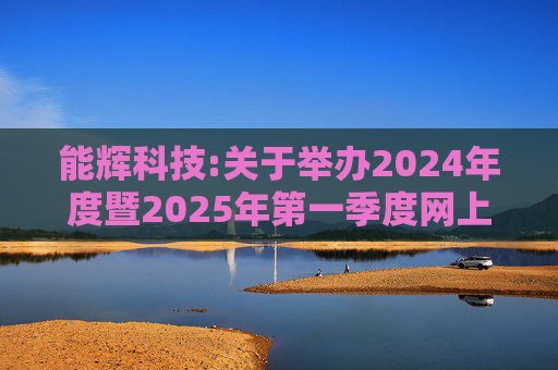 能辉科技:关于举办2024年度暨2025年第一季度网上业绩说明会的公告