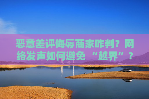 恶意差评侮辱商家咋判？网络发声如何避免 “越界”？最高法发布典型案例