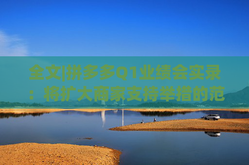 全文|拼多多Q1业绩会实录：将扩大商家支持举措的范围，让更多中小企业受益