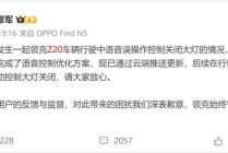 聚焦3·15丨领克Z20“关灯门”引发热议，智能汽车“创新越界”隐忧凸显，行业正从“拼噱头”转向“守安全”