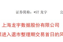 603003，退市整理期启动！首日大跌超30%