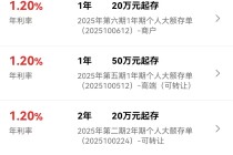 六大行停售五年期大额存单？这家大行三年期门槛拉至100万，利率仅看齐50元定存