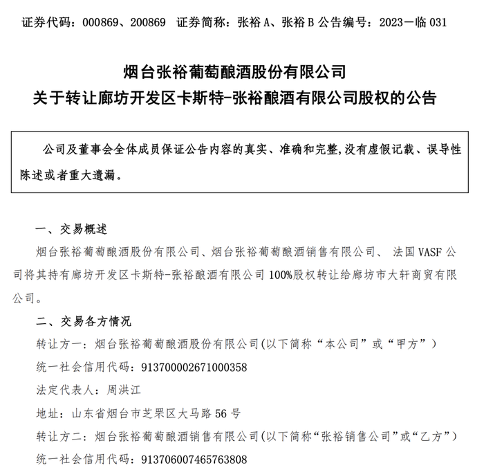 从百亿梦到资产瘦身，张裕“广撒网”捞中了啥？  第2张