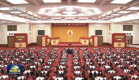 春节团拜会上的一个特别细节  第1张